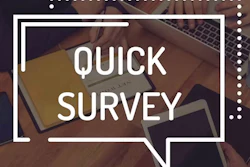 'Quick Survey' in white on brown background