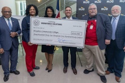 Check presentation to Houston Community College