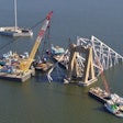 Removing wreckage of collapsed Francis Scott Key Bridge in Baltimore