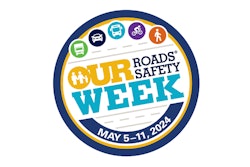 Our Roads, Our Safey Week logo