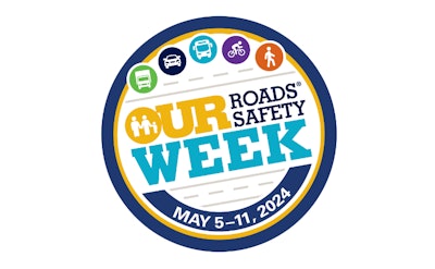 Our Roads, Our Safey Week logo