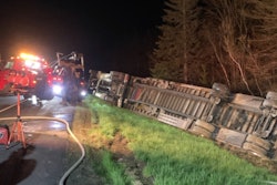 Truck carrying 15 million bees overturns