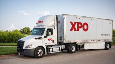 XPO tractor-trailer