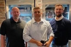 Truck driver Tom Melillo received award