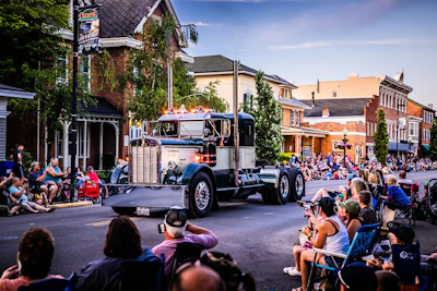 Kenworth truck parade
