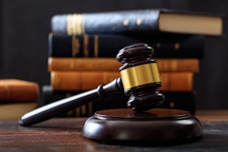 Judge's gavel and lawbooks