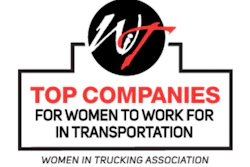 Women in Trucking Top Companies for women logo