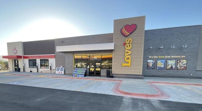 New Love's location exterior