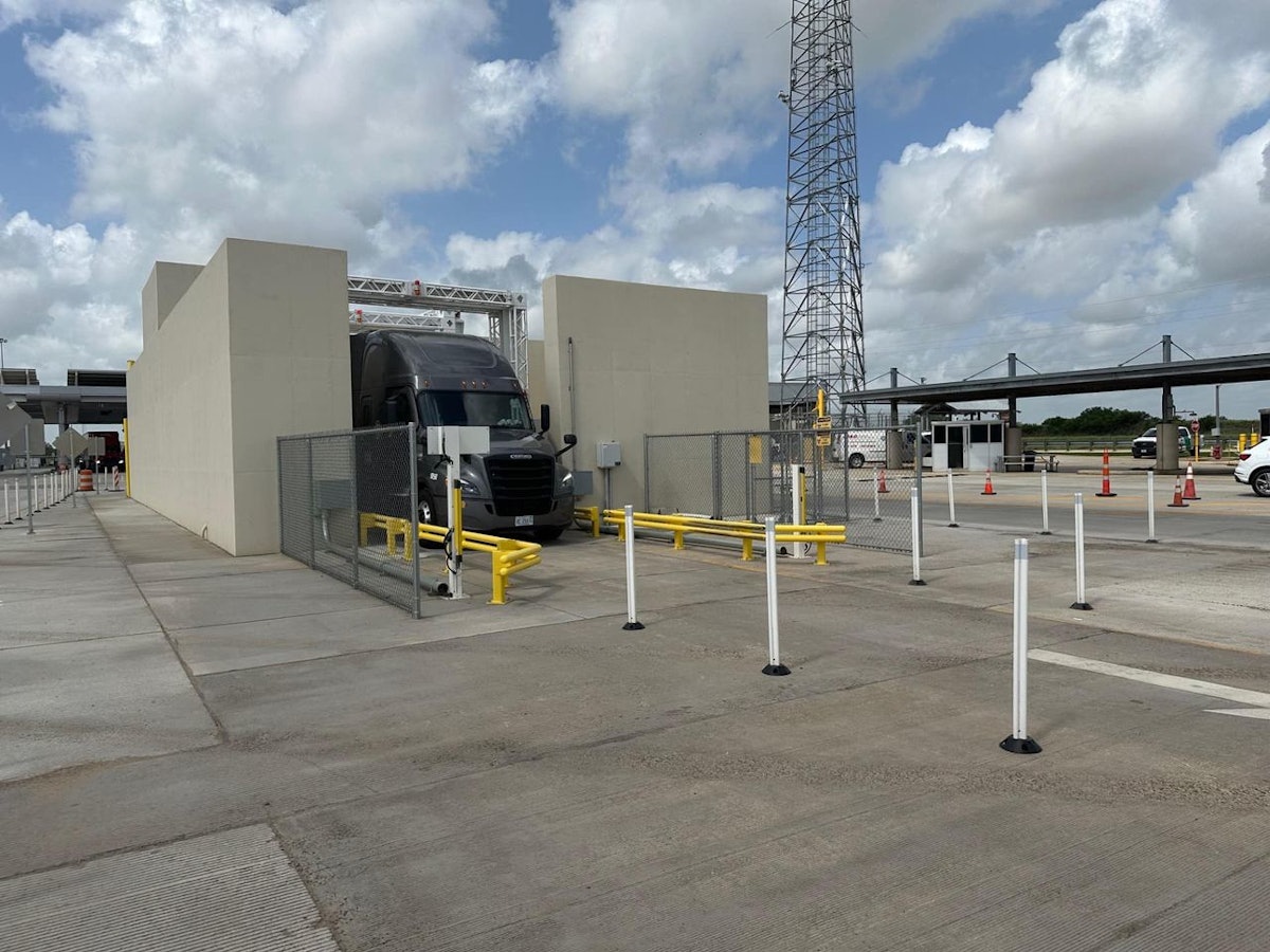 X-ray equipment to scan commercial vehicles now at I-35 checkpoint