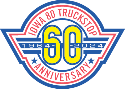 Iowa 80 60th anniversary logo