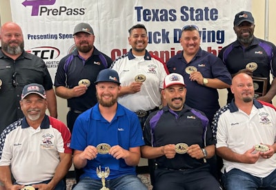 TEXAS DRIVING COMPETITION WINNERS