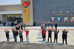 Employees at rebuilt Loves in New Mexico