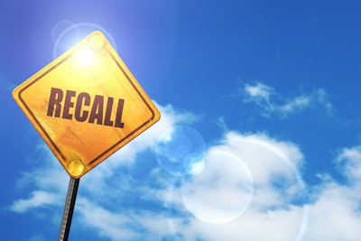 'Recall' on yellow highway sign