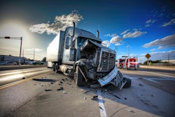 AI generated truck crash