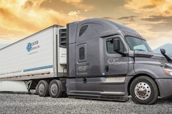 Dancer Logistics truck and trailer