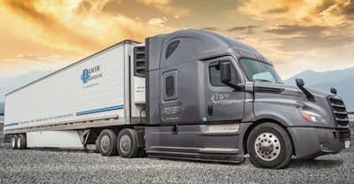 Dancer Logistics truck and trailer