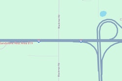 Sandstone Rest Area map