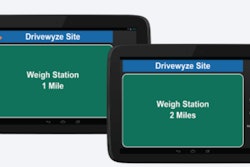 Drivewyze screens