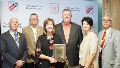 Recent inductees to the American Trucking and Industry Leader Hall of Fame