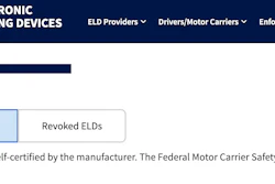 Header from FMCSA list of registered devices