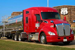 Groendyke truck and tanker trailer
