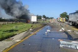 I-96 truck collision