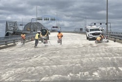 Blue Water Bridge construction