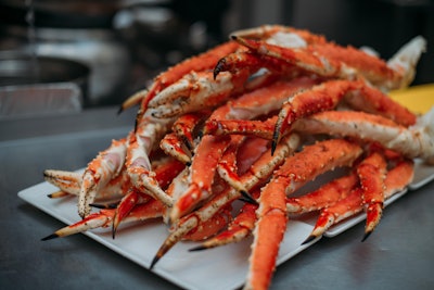 Frozen crab