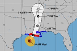 Hurricane Francine movement