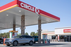 Circle K fuel island