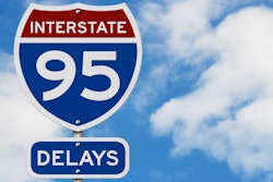 I-95 Delays on highway sign
