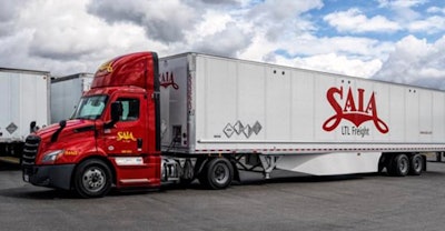 Saia tractor-trailer