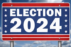 'Election 2024' on highway sign