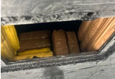 Cocaine seized at Mexico-U.S. border