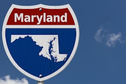 Maryland road sign