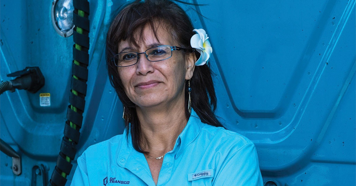 GP Transco driver is Women In Trucking’s September member of the month