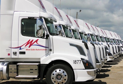 West Side Transpot trucks