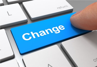 'Change' on computer keyboard