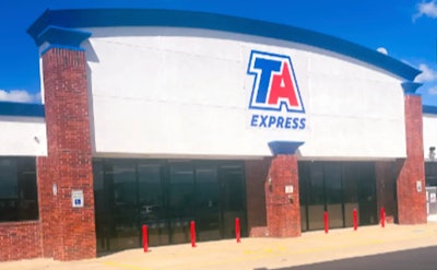Exterior of TA Express