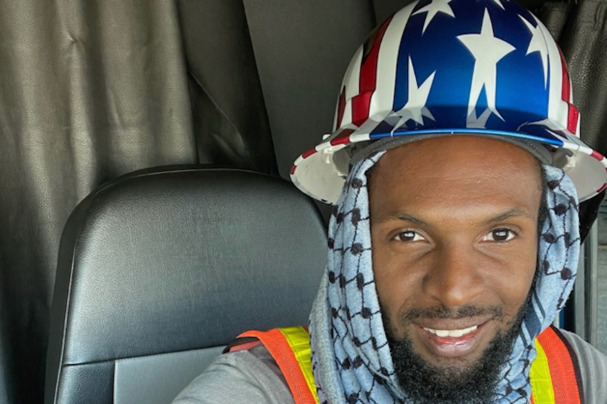 Driver honored for helping 2 other truckers who crashed in Texas storm