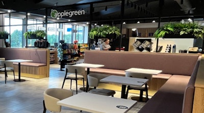 Interior of Ontario Service Area on NYS Thruway