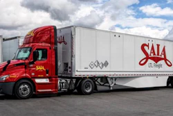 Saia tractor-trailer