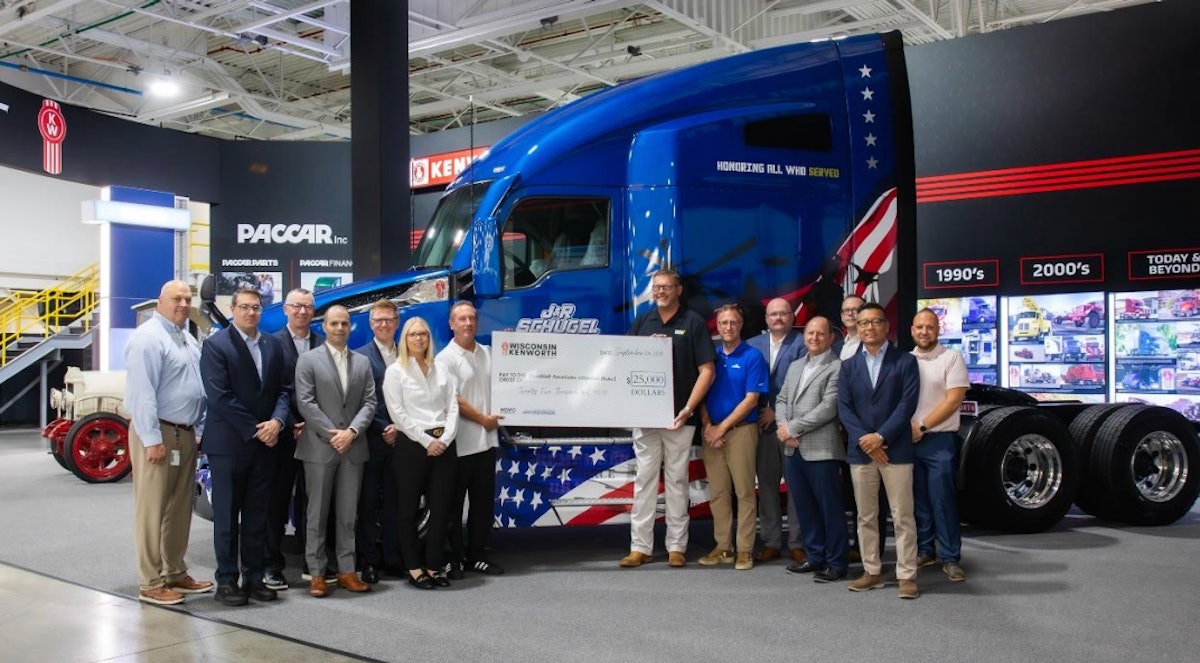 J&R Schugel adds military-themed truck to fleet to honor, aid DAV