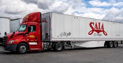 Saia tractor-trailer