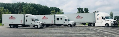 Tri-State Expedited Service trucks