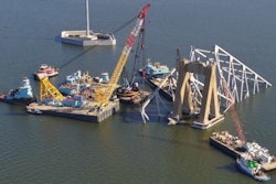 Francis Scott Key Bridge debris removal