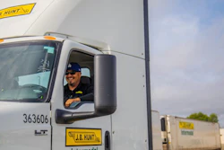 J.B. Hunt truck