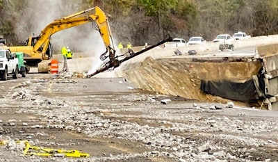 I-40 repairs in North Carolina