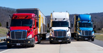 3 tractor-trailers
