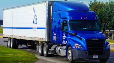 K & B tractor-trailer